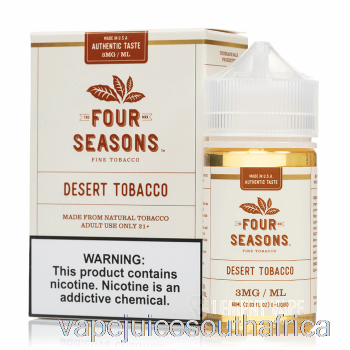 Vape Pods Desert Tobacco - Four Seasons - 60Ml 18Mg